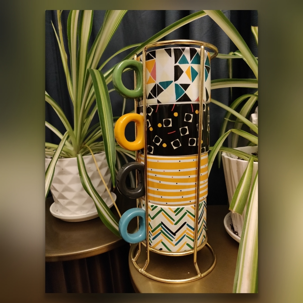 Oh Joy Stacking Tea / Coffee Mugs